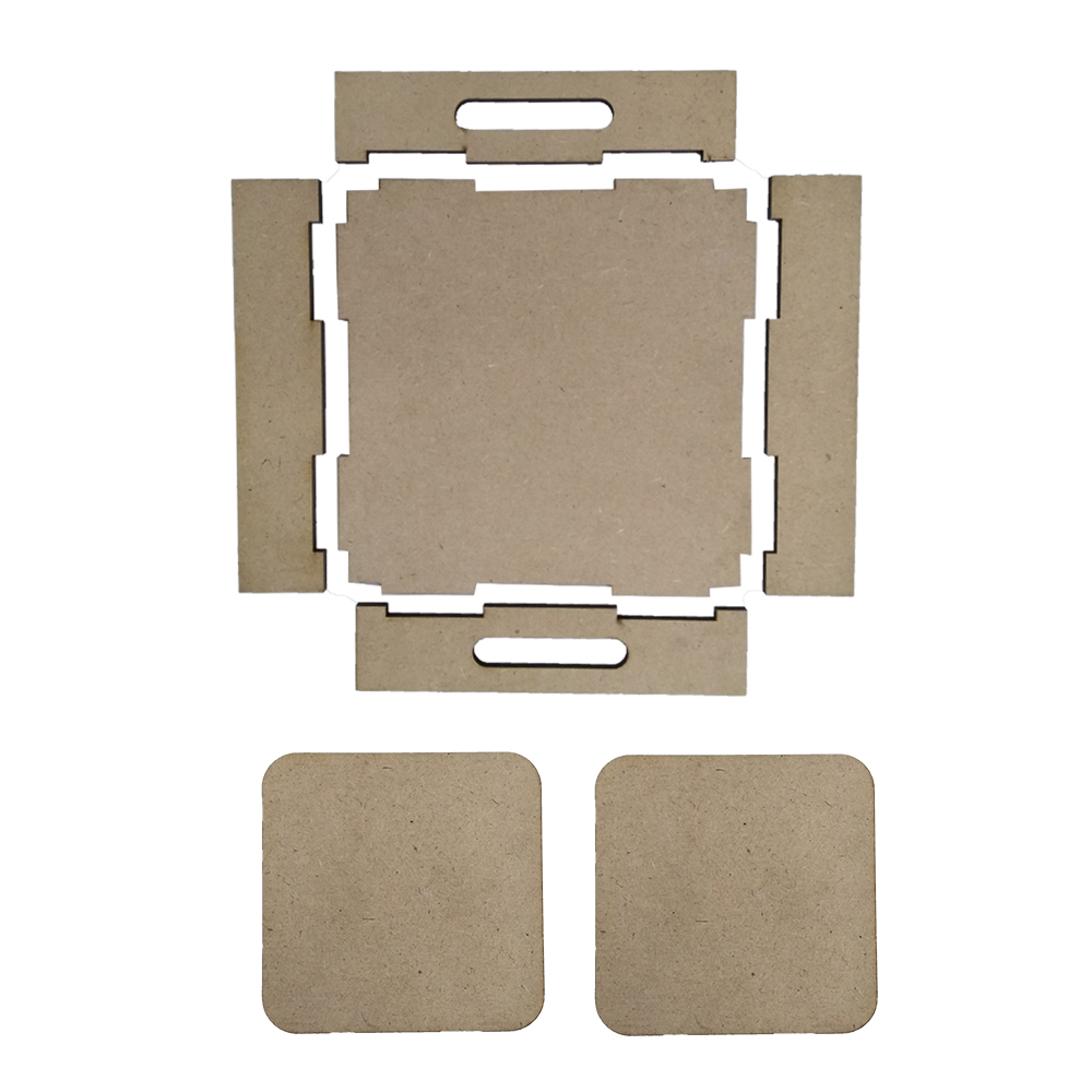 Image Transfer on Tray and Square Tea Coasters DIY kit by Penkraft
